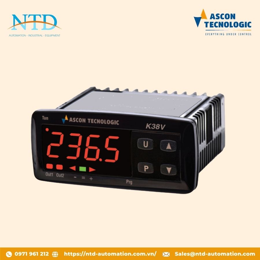 Bộ hiển thị đa năng K38V Ascon Technologic