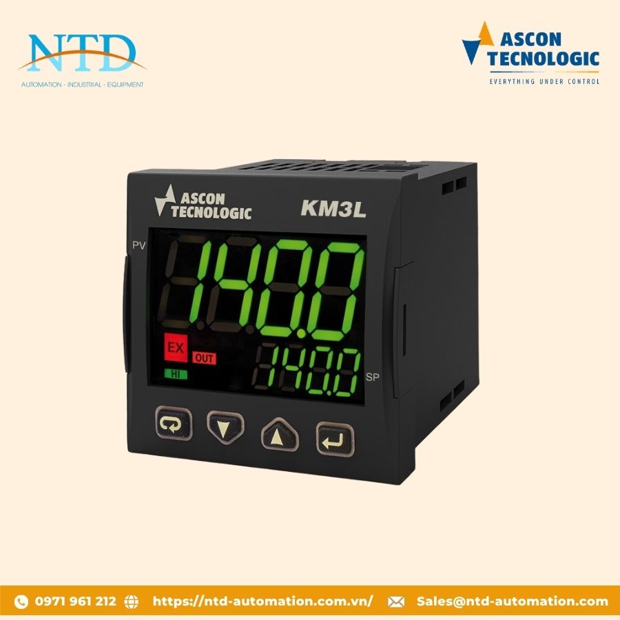 Bộ giới hạn an toàn nhiệt độ KM3L ASCON TECHNOLOGIC