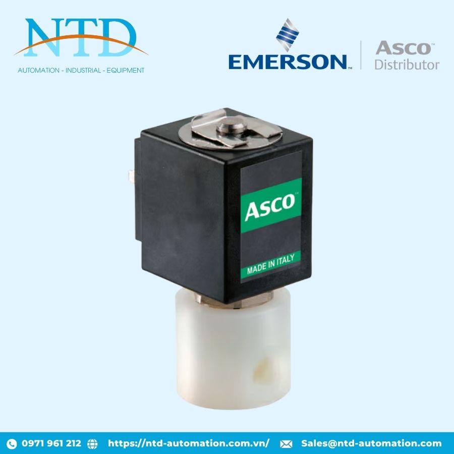Van điện từ vi mô cách ly series D105 ASCO