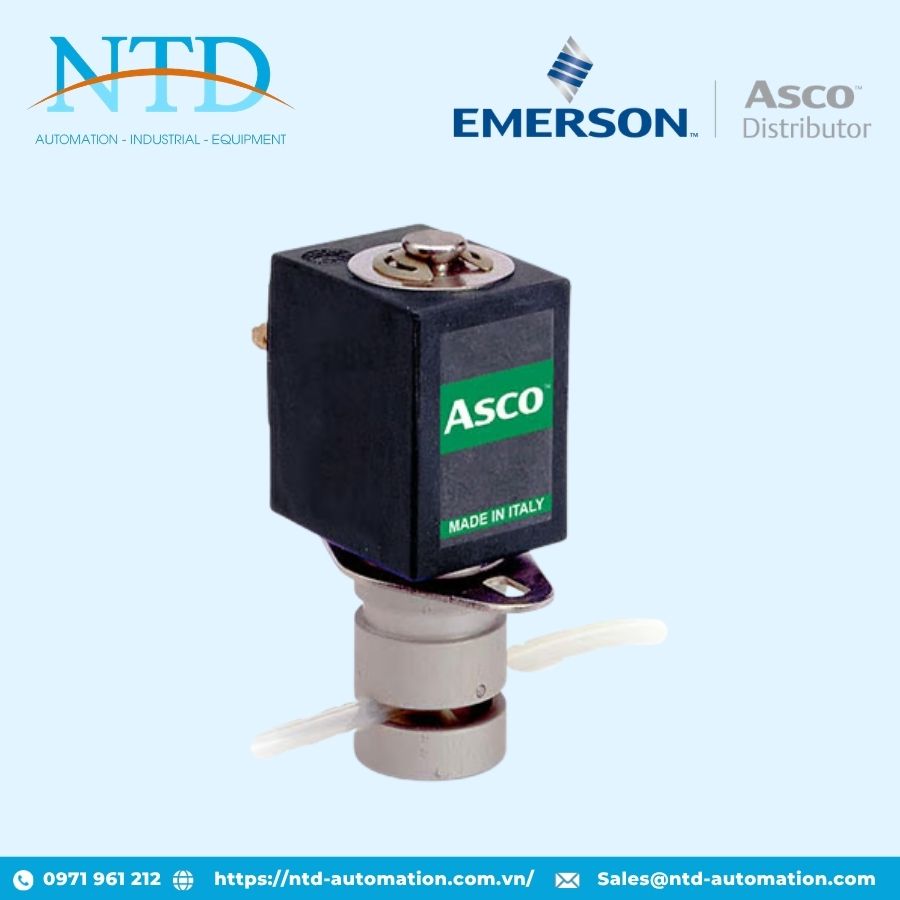 Van điện từ kẹp ống series S205 ASCO
