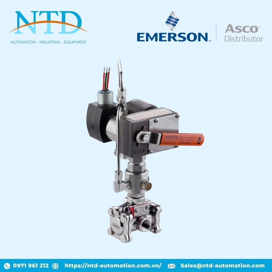 Van điện từ reset bằng tay series 308 ASCO