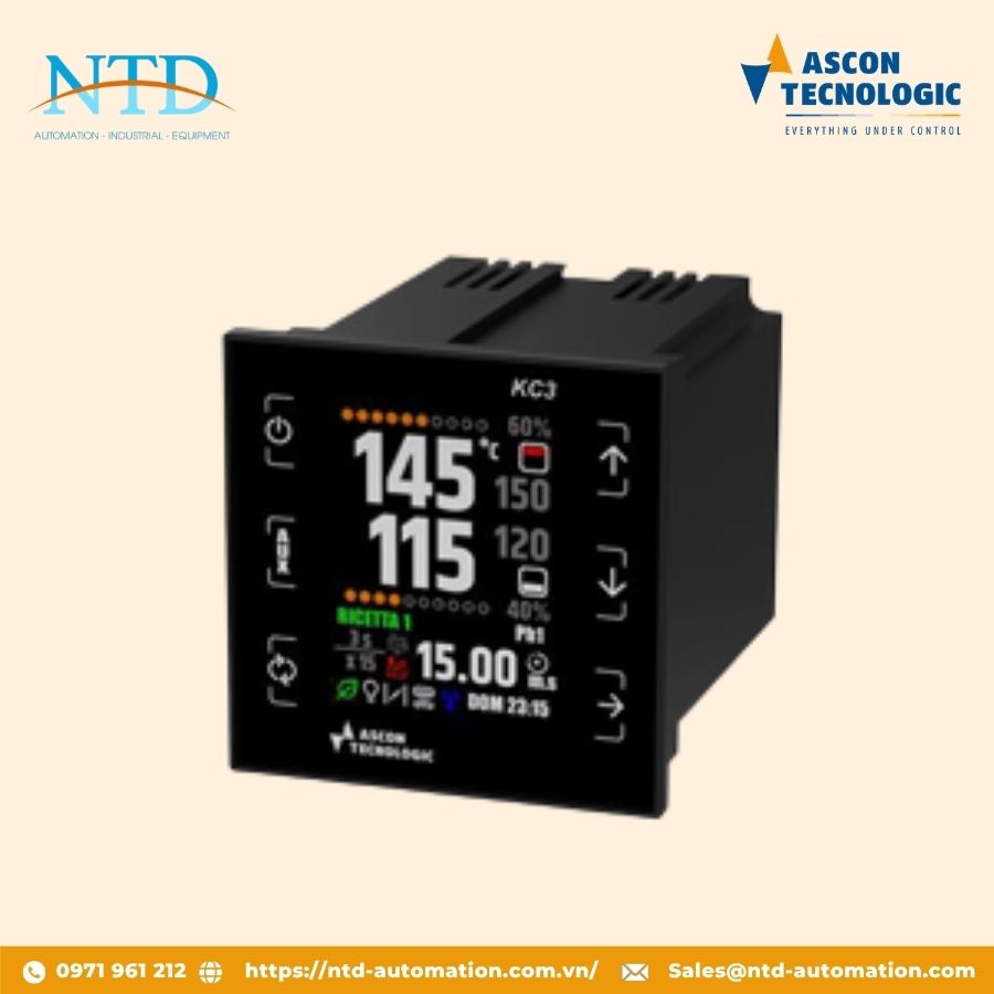 Bộ điều khiển nhiệt độ KC30 Ascon Technologic