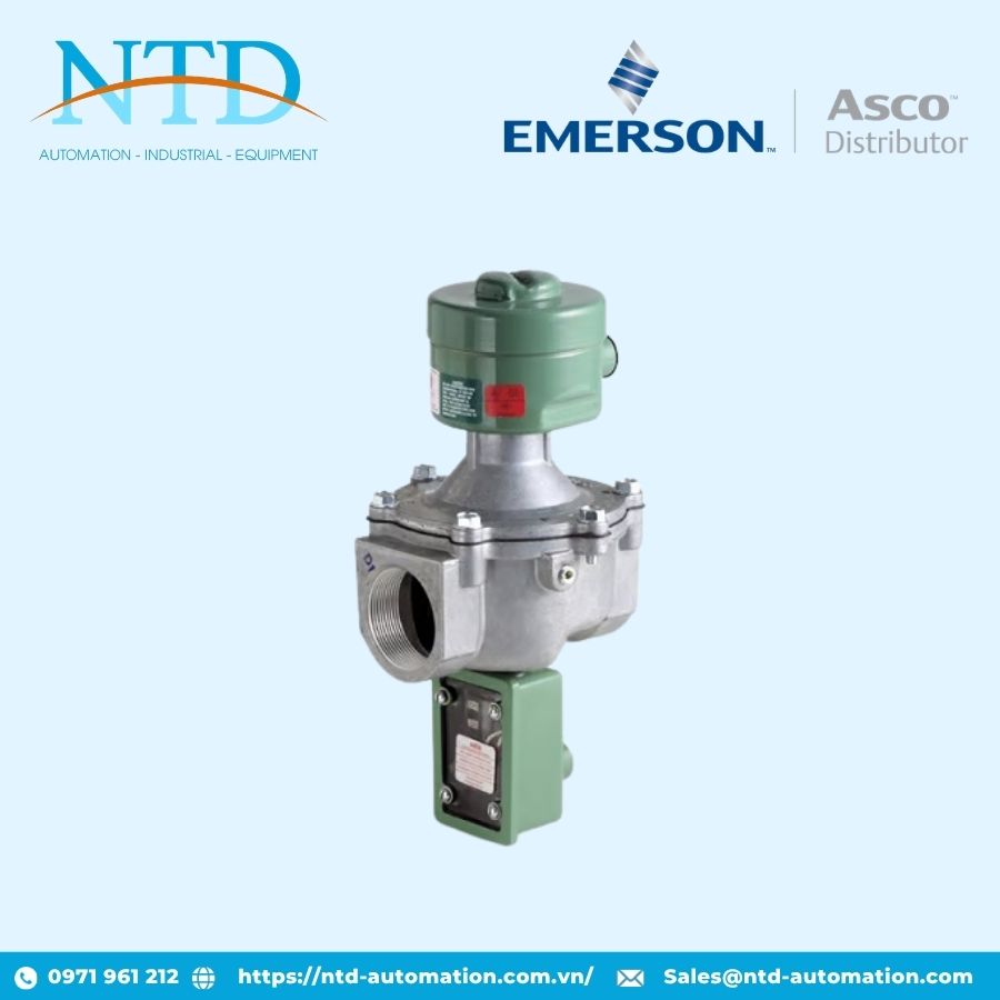 Van điện từ ngắt khí gas series 043 ASCO