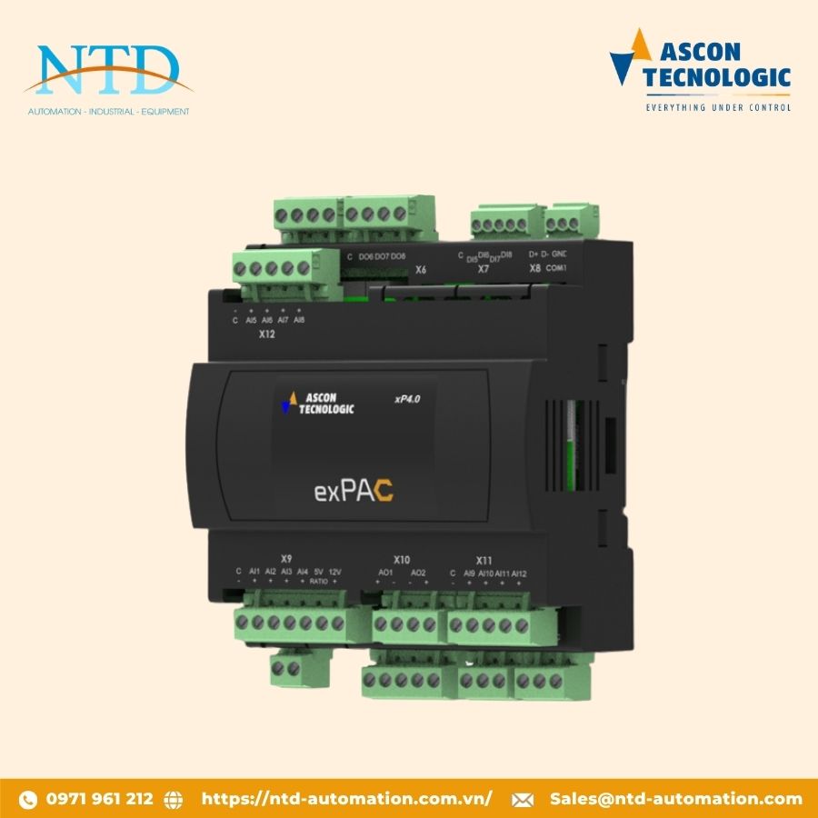 Mô đun mở rộng từ xa XP4 Ascon Technologic