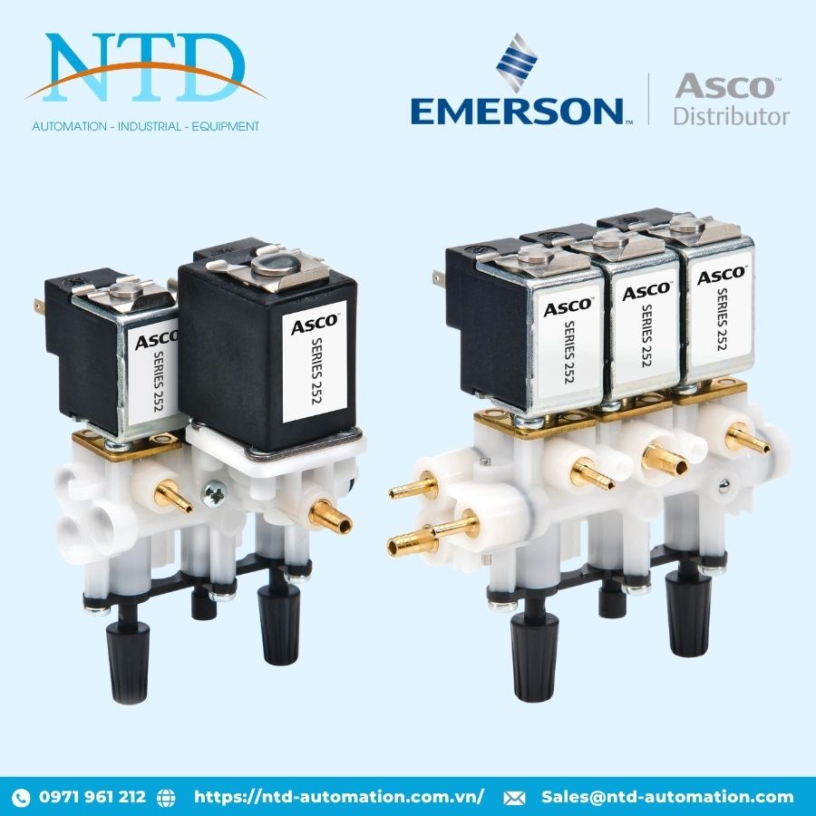 Cụm manifold điều khiển nha khoa series 252 ASCO