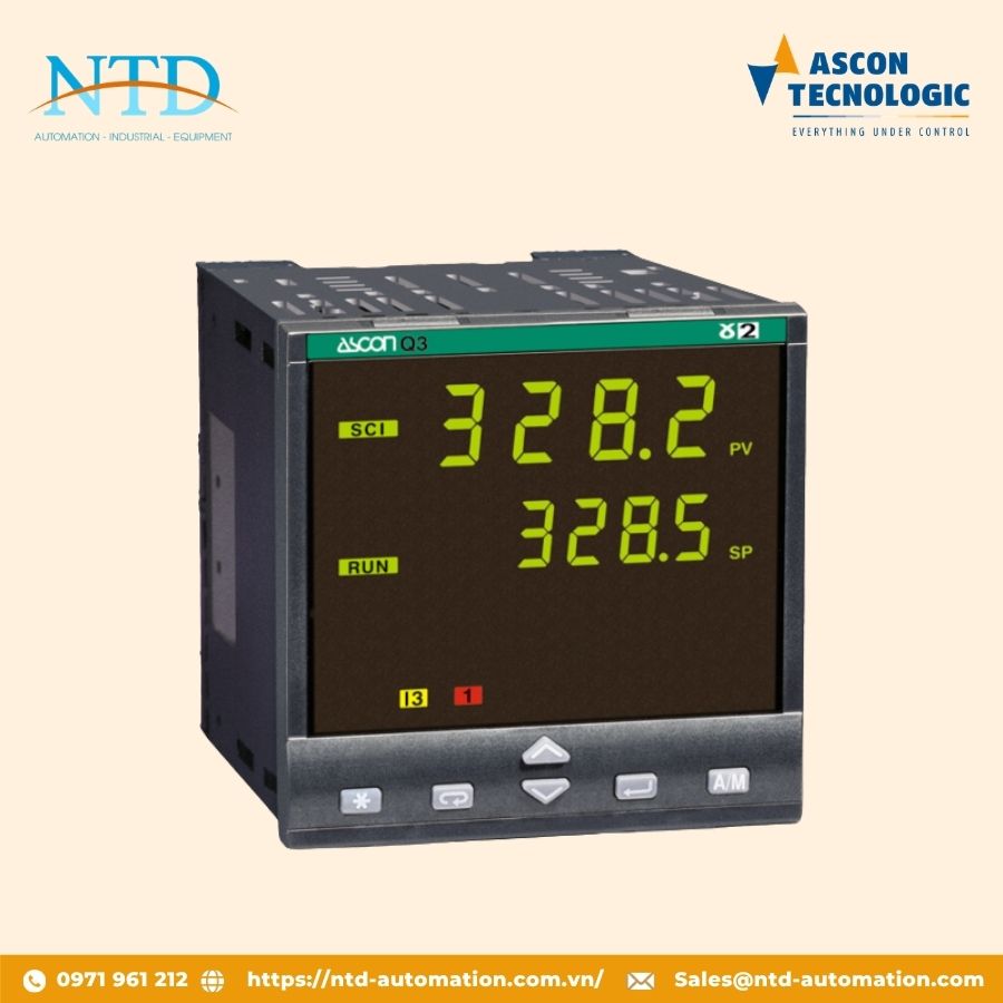 Bộ điều khiển nhiệt độ Q3 Ascon Technologic