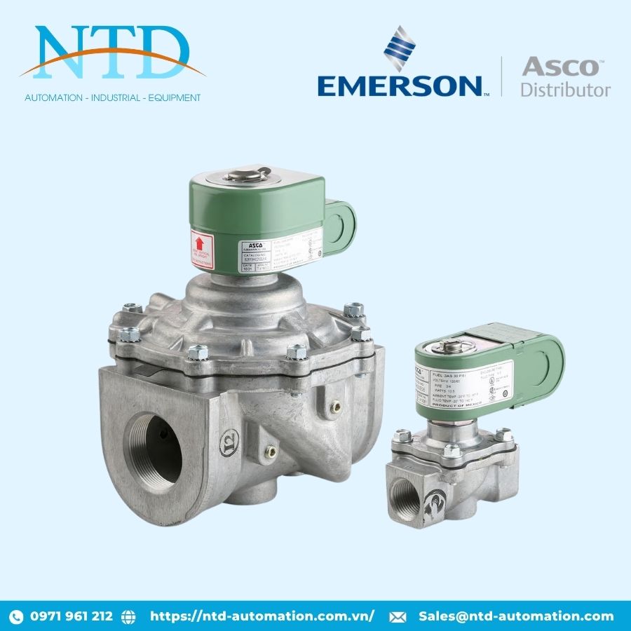 Van điện từ ngắt khí gas Series S261 ASCO