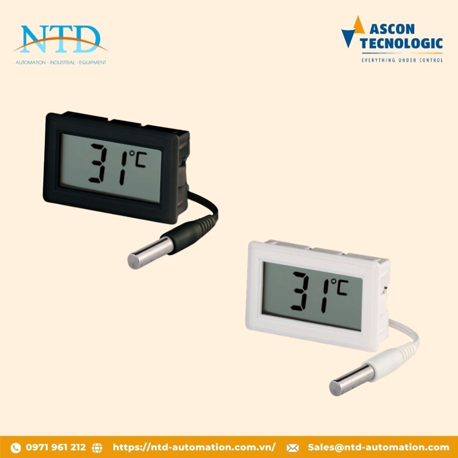 Bộ hiển thị nhiệt độ LCD mô đun TLCD 02 Ascon Technologic