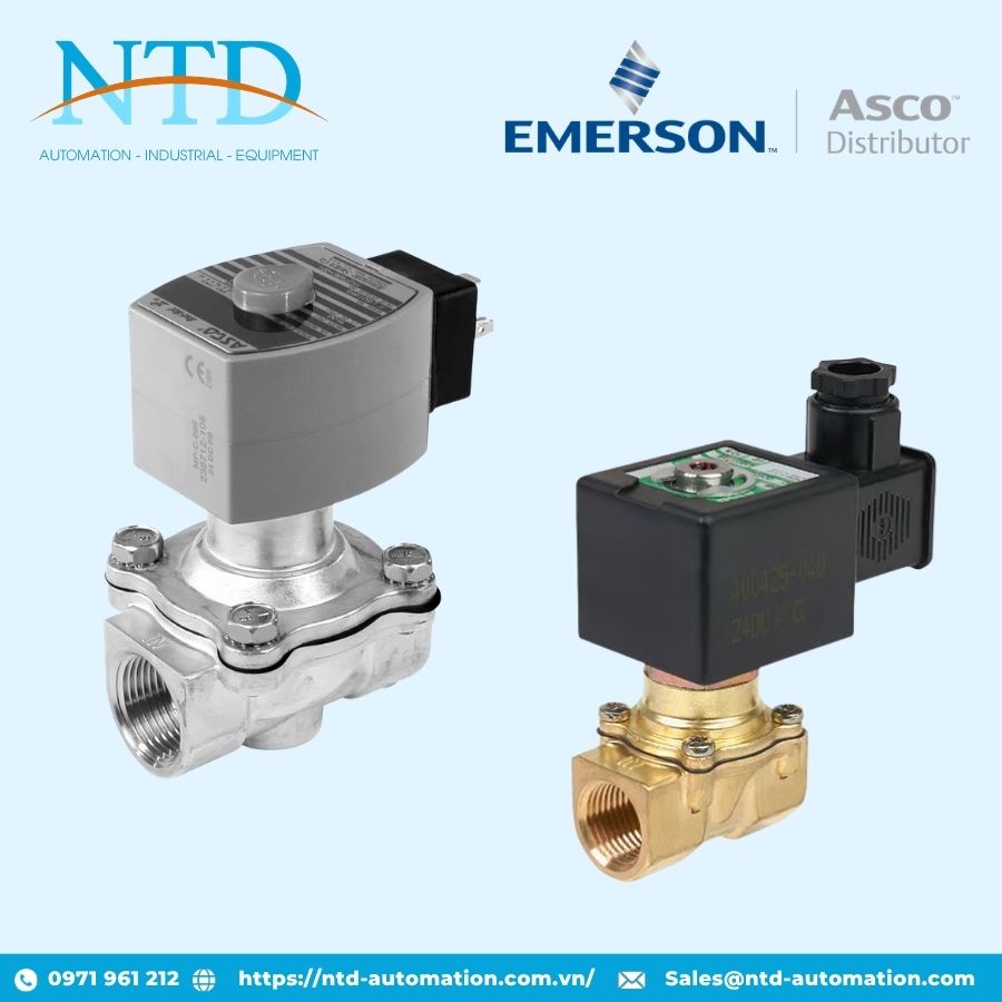 Van điện từ điều khiển lưu lượng series 203 ASCO