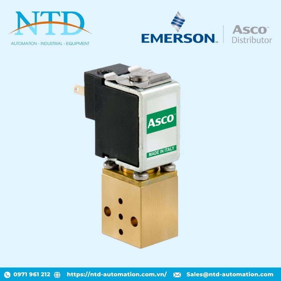 Van điện từ mini 3/2 series V367 ASCO