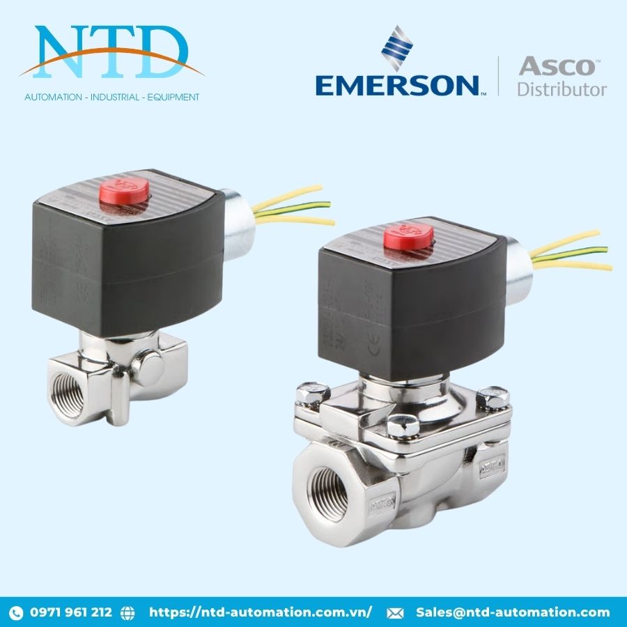 Van điện từ ngắt gas Series HV426 ASCO