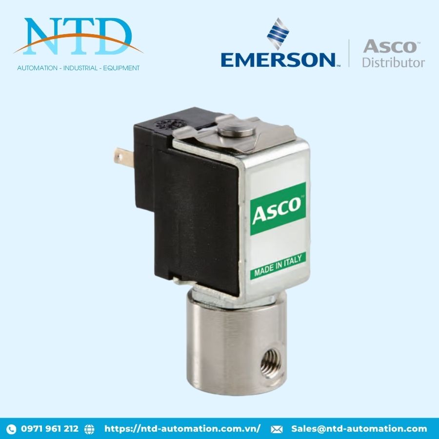 Van điện từ cách ly hoàn toàn cho lưu chất series D103 ASCO