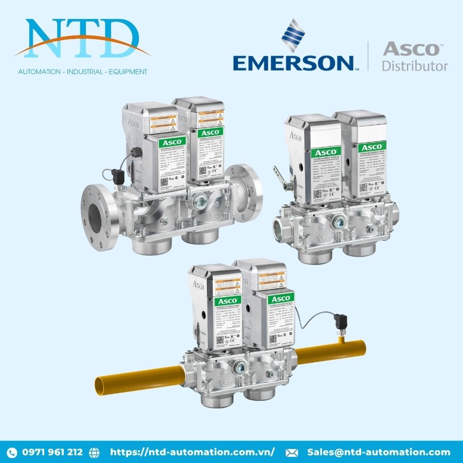 Van điều khiển động cơ series 158 và 159 ASCO