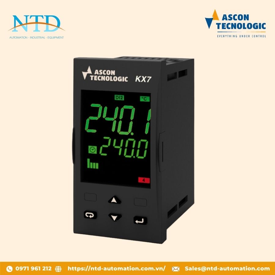 Bộ điều khiển nhiệt KX7 ASCON TECHNOLOGIC