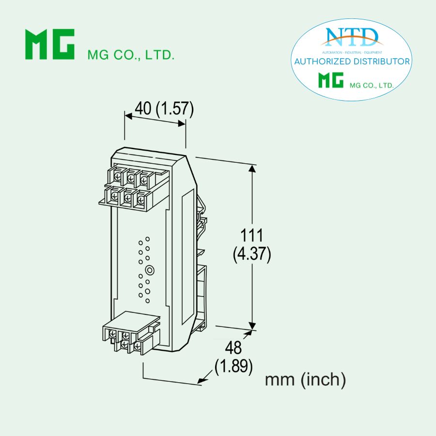 Bộ điều hoà tín hiệu siêu nhỏ hai đầu ra M8BS7 MG (M-System)