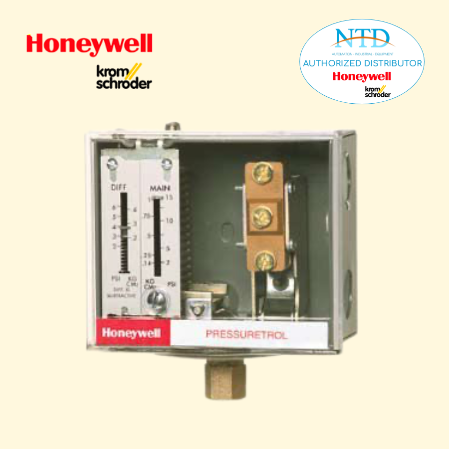 Bộ điều khiển áp suất đóng/ngắt EC16072 Kromschroder