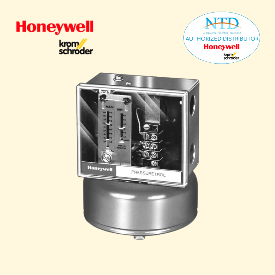 Bộ điều khiển giám sát áp suất tuyến tính L91A1037/U Kromschroder