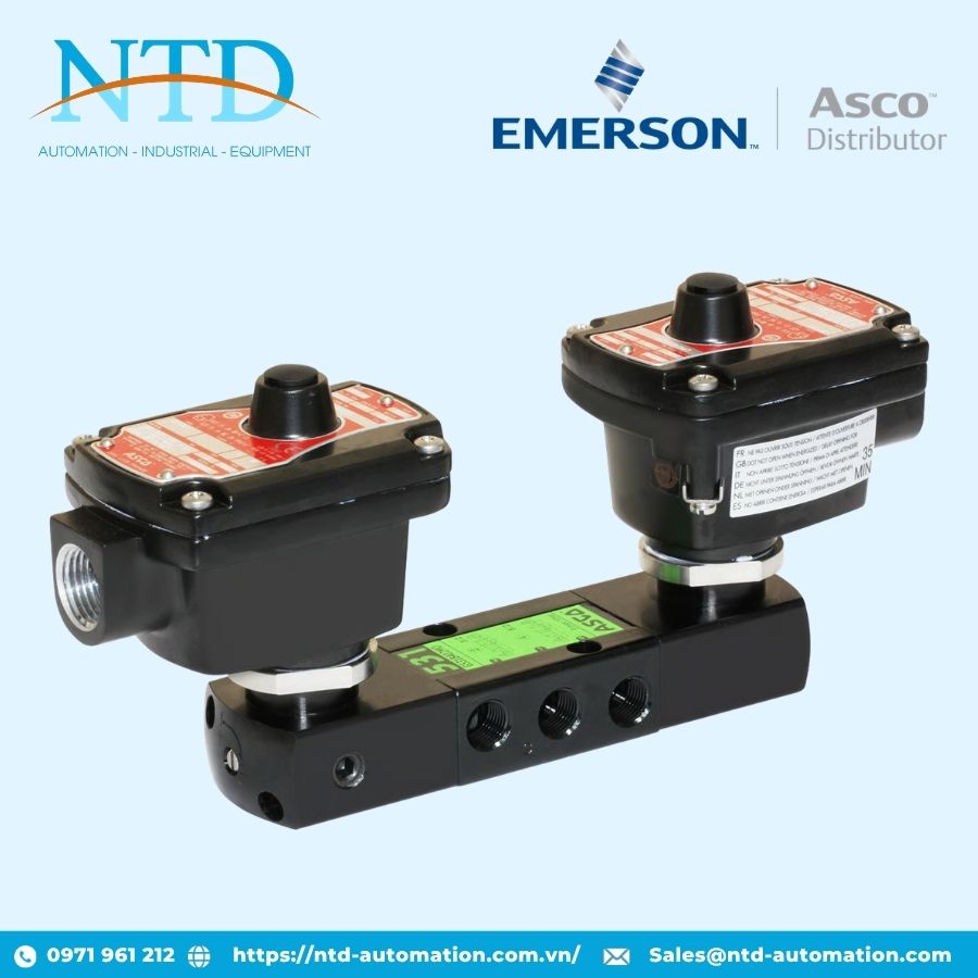 Van điện từ điều khiển khí nén Series 531 ASCO