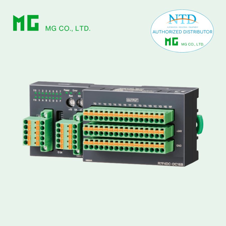 CC-Link I/O MODULE R7F4DC-DA16B-C CỦA MG