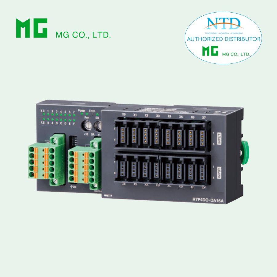 CC-Link I/O MODULE R7F4DC-DA16B-J CỦA MG