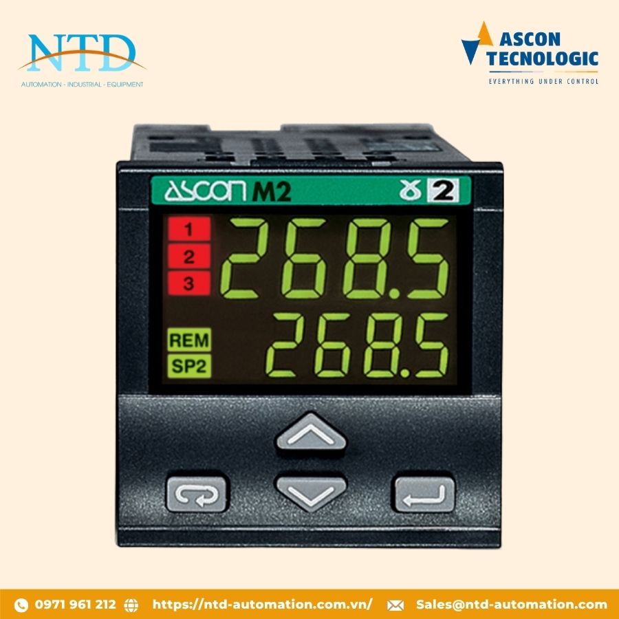 Bộ điều khiển nhiệt độ chuyên dụng M2 Ascon Technologic