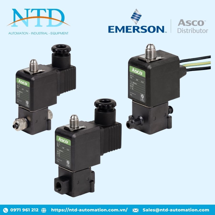 Van điện từ đa dụng series 375 ASCO