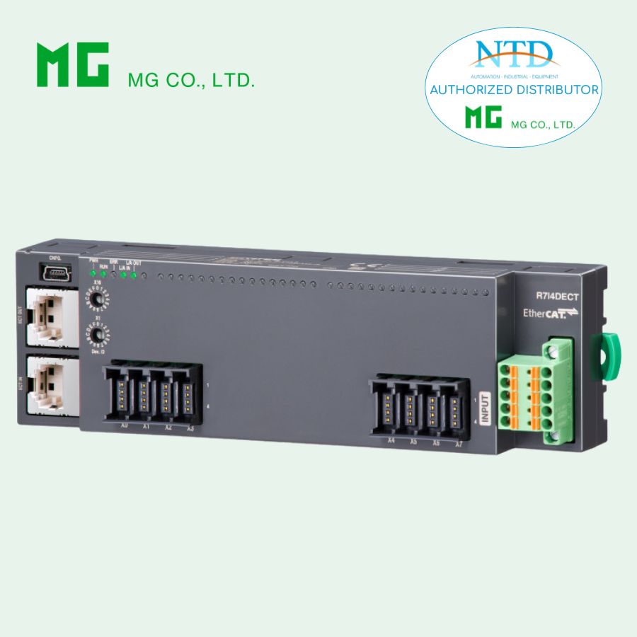EtherCAT I/O MODULE R7I4DECT-1-SVF8N CỦA MG