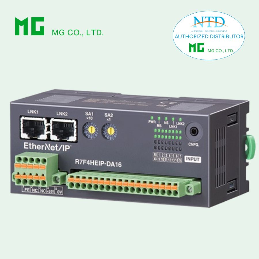 EtherNet/IP I/O MODULE R7F4HEIP-DC16A-M CỦA MG