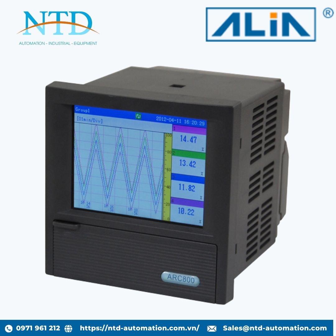Bộ ghi dữ liệu không giấy series ARC800 ALIA