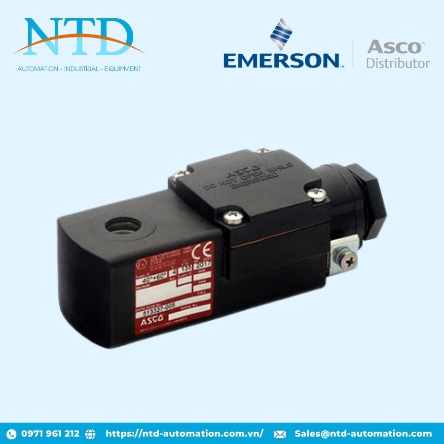 Bộ điều khiển điện từ an toàn series WBLP của ASCO