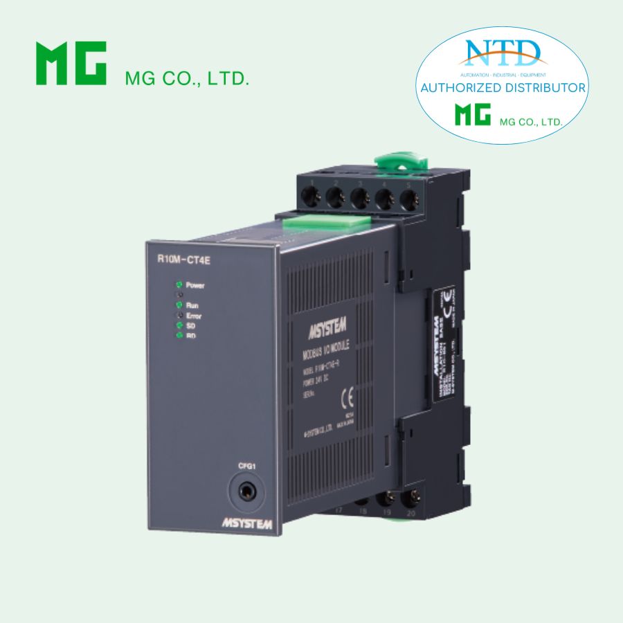 MÔ-ĐUN I/O MODBUS NGÕ VÀO ĐA NĂNG R10M-US2 CỦA MG