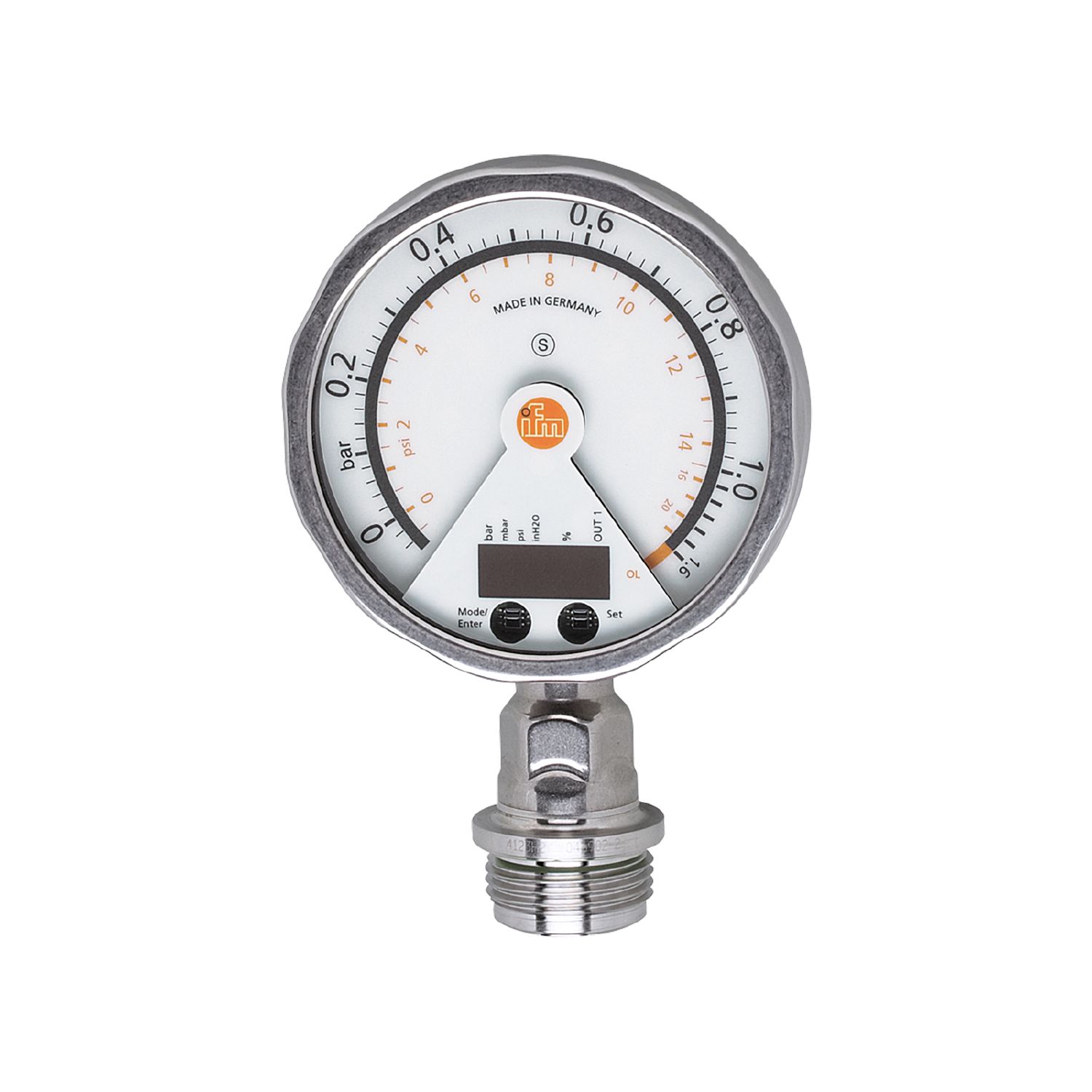 Flush mountable for hydrostatic level measurement