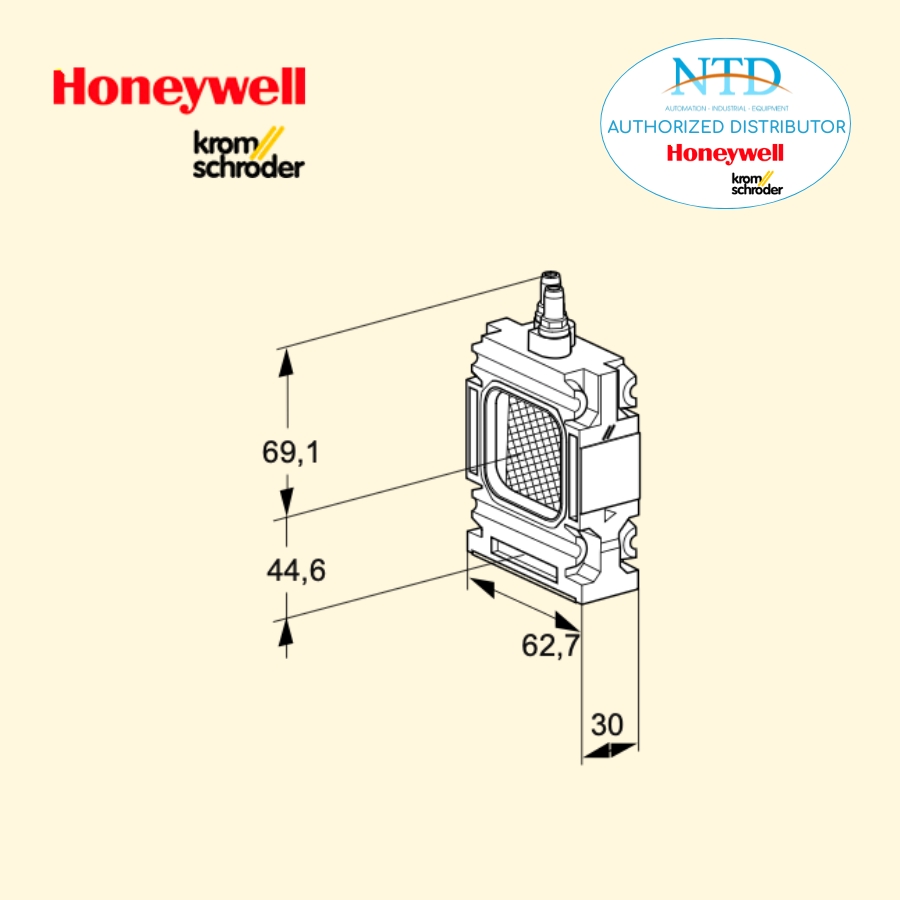 Thiêt bị đo lưu lượng khí ga VMO240F05M32 (KS88026210) Kromschroder