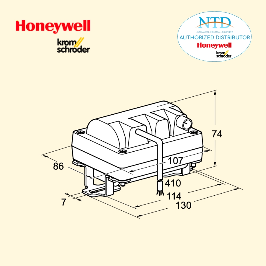 Thiết bị phát hiện ngọn lửa TZI 5-15/100WE (KS84391150) Kromschroder