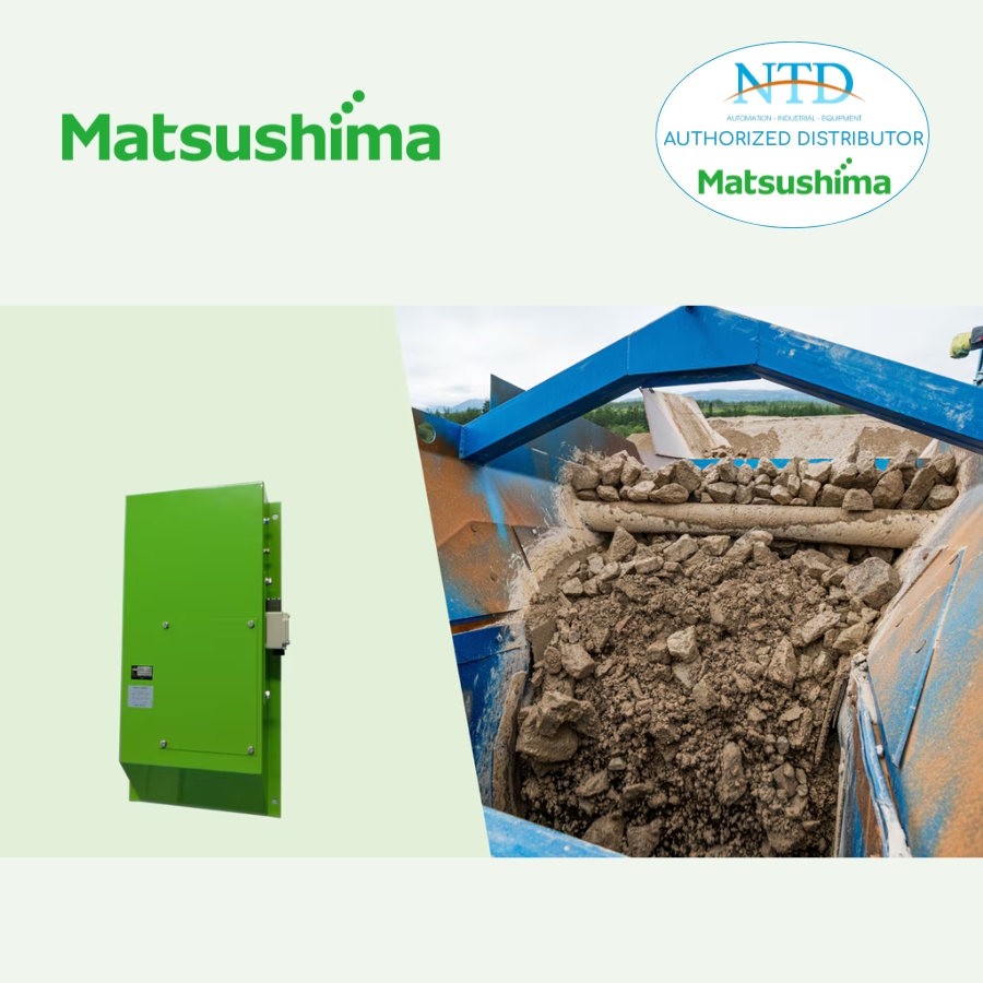 Ứng dụng thực tế công tắc an toàn băng tải Chute Switch ELPP-22DEX Matsushima