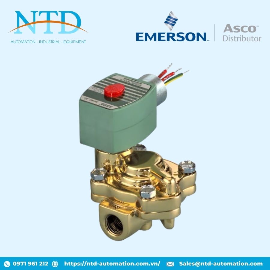 Van điện từ 8221G005HW series 221 ASCO