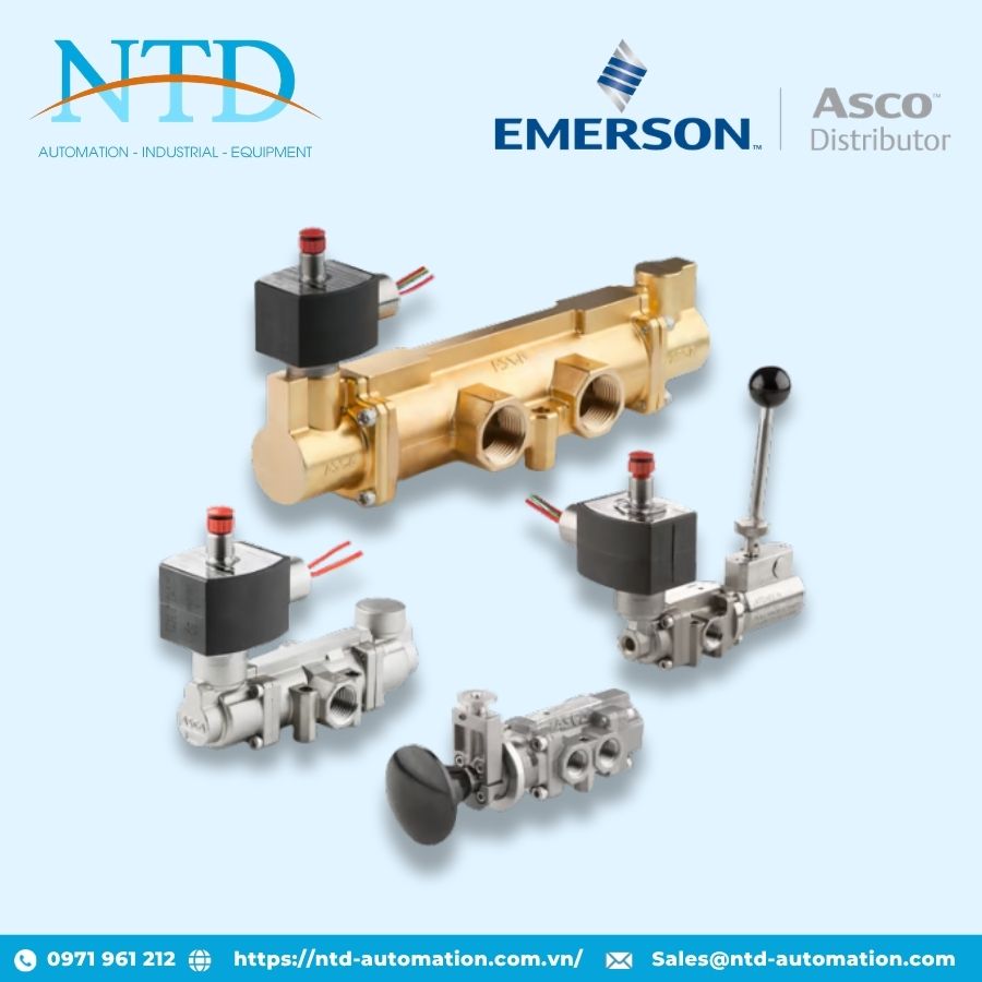 Van điện từ 8362A4070003000 series 362 ASCO