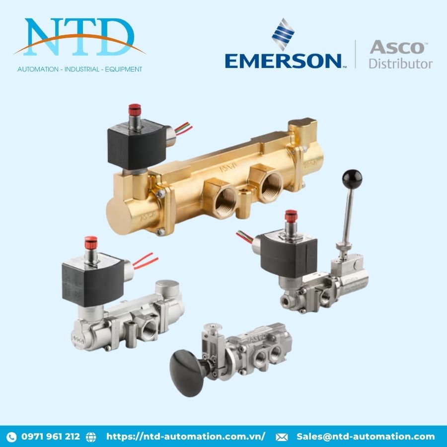 Van điện từ khí nén 8562A4070031000 series 562 ASCO