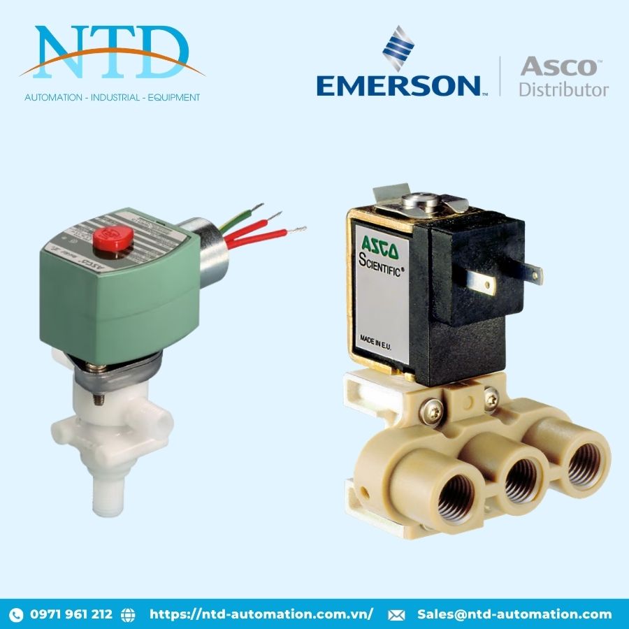 Van điện từ thân nhựa series 360 ASCO