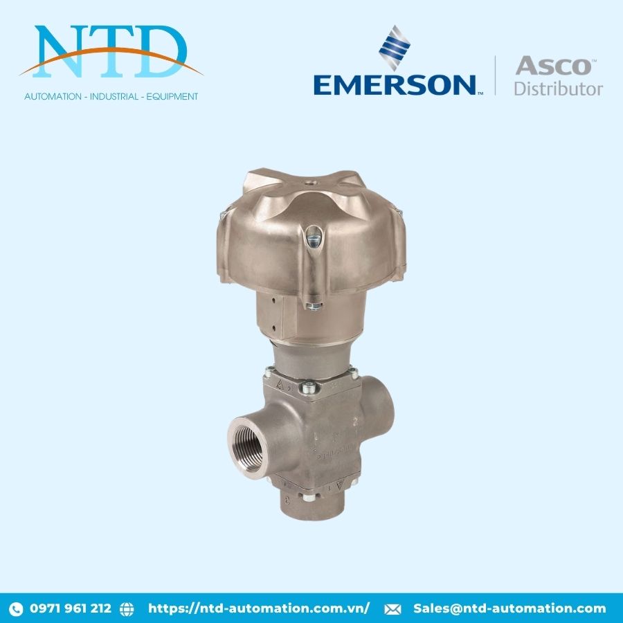 Van điều khiển áp suất 8398B24E8TA0000 series 398 ASCO