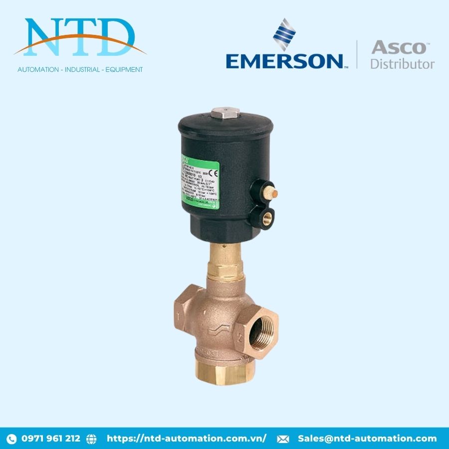 Van điều khiển áp suất E390A016 series 390 ASCO