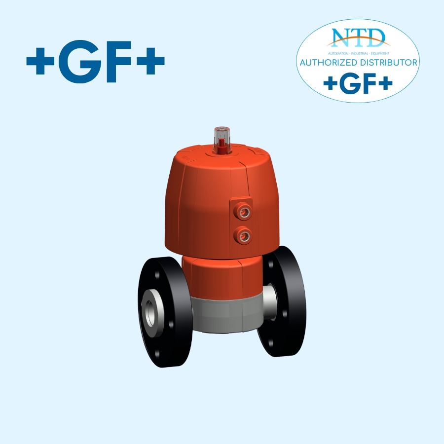 Van màng 10DA PVC-C/EPDM 1-1/4' DN32 163657115 GF 