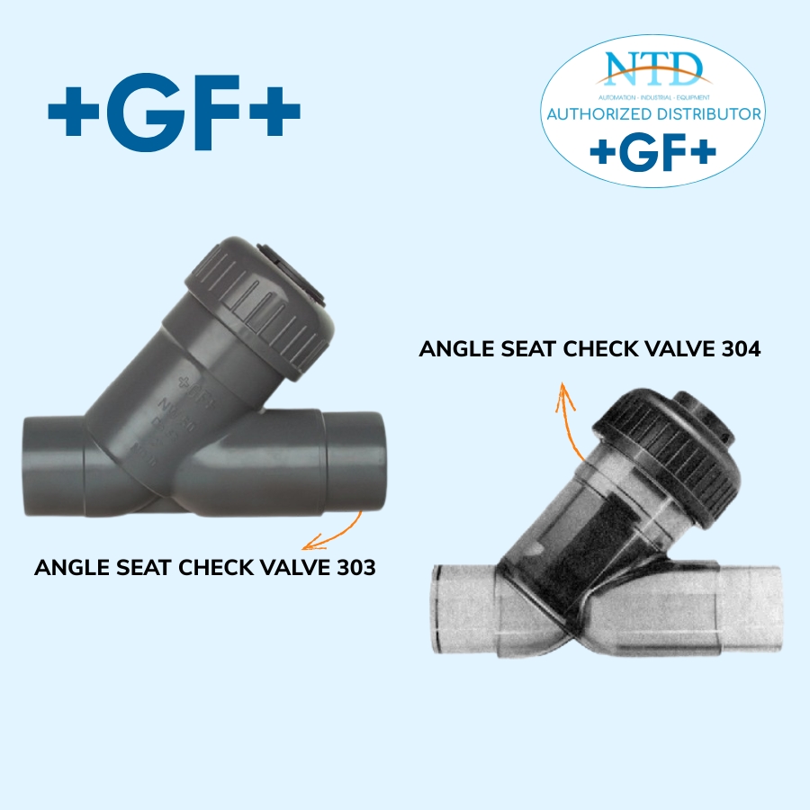 Van nghiêng một chiều loại 303/304 của GF