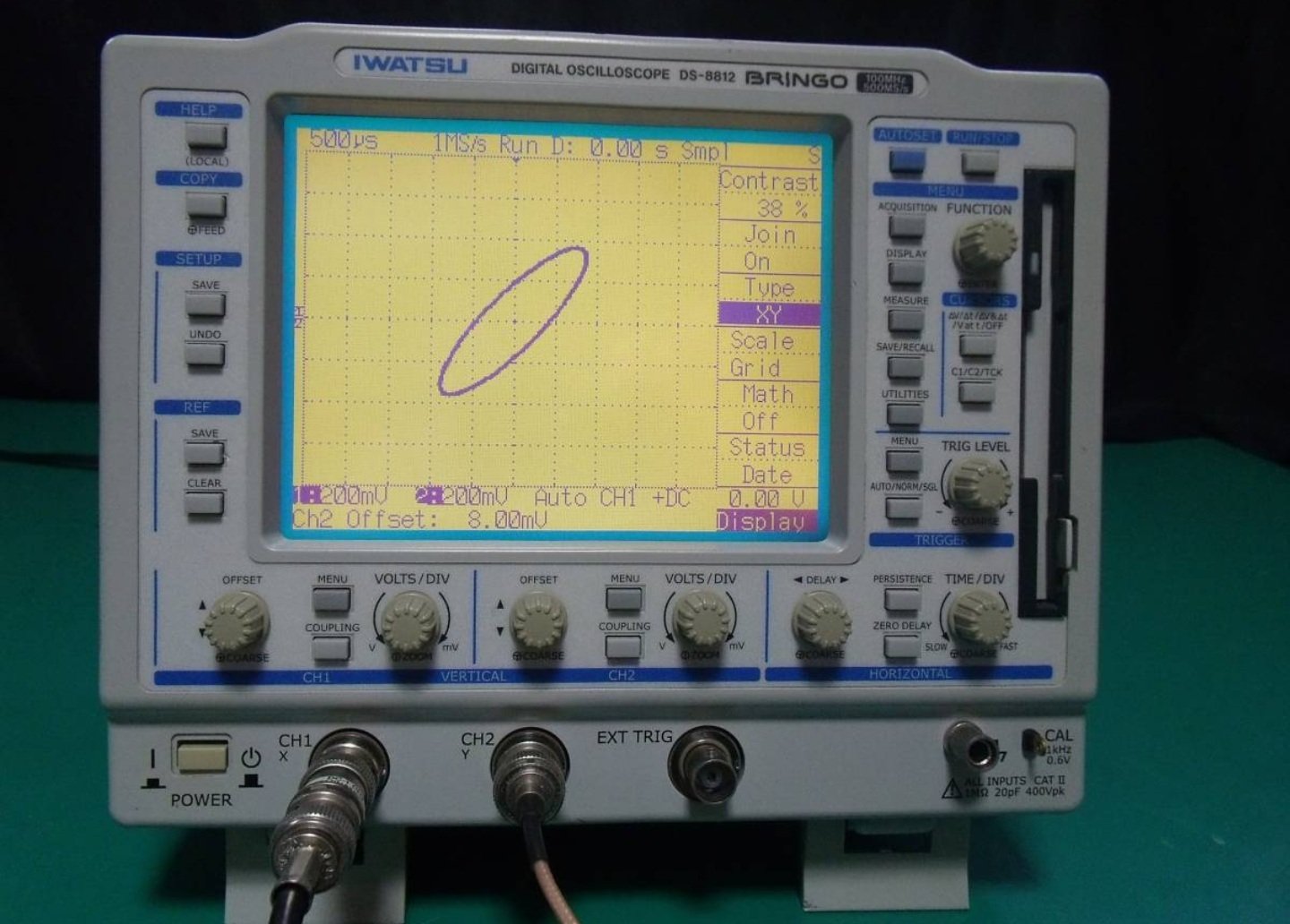 IWATSU DS-8814 BRINGO DIGITAL OSCILLOSCOPE デジタル