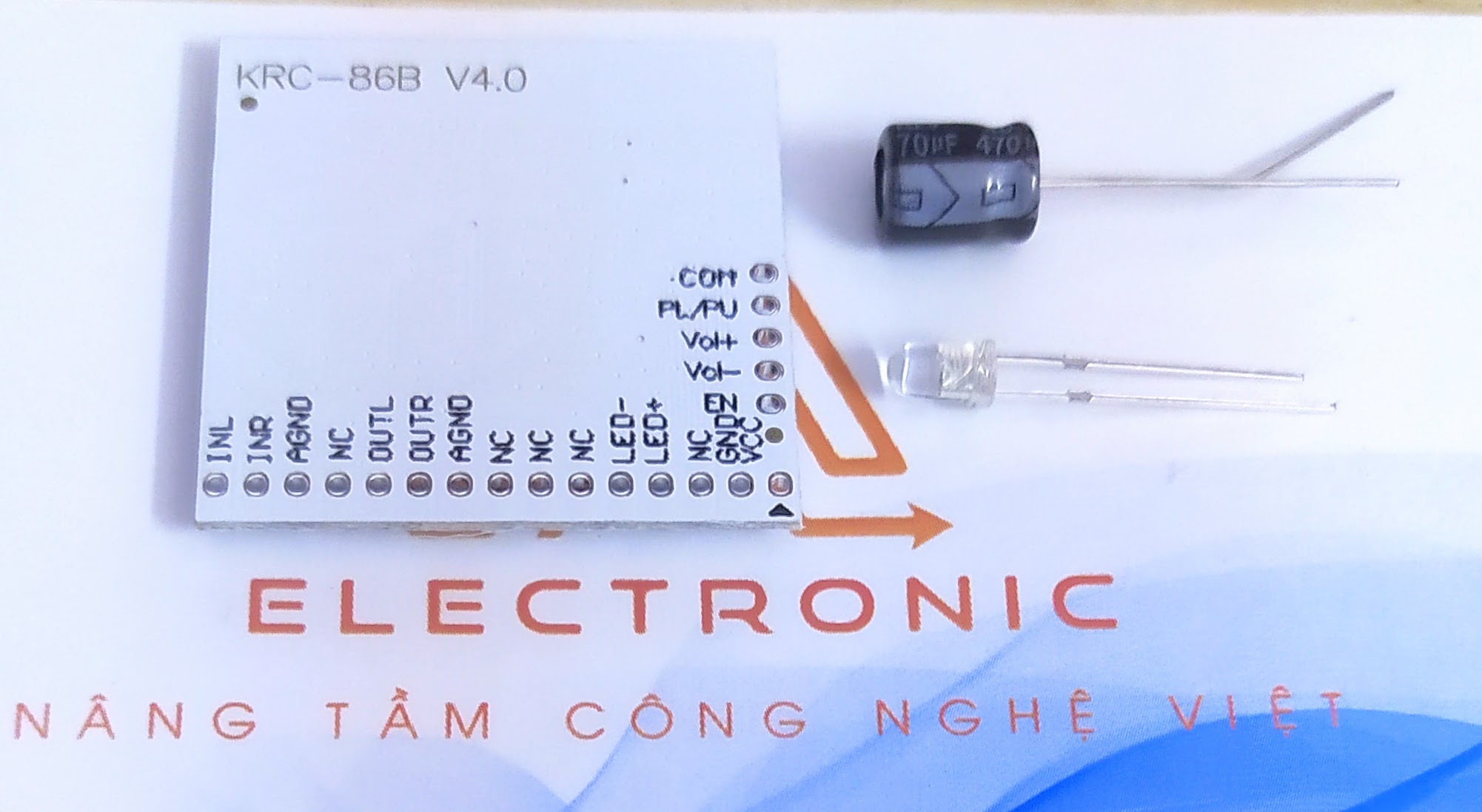 Krc-86b 4.0 De Módulo De Receptor De Sonido Estéreo Diy | Cuotas sin interés