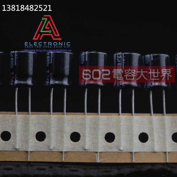 Tụ nichicon VR 400V2.2uF VR 10 * 12mm | Cửa hàng thiết bị - Linh kiện ...