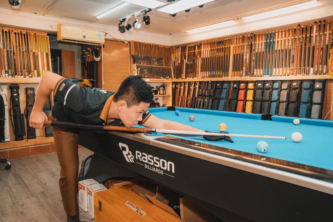 Sai lầm về phản xạ thị giác Khi Luyện tập Bi-a