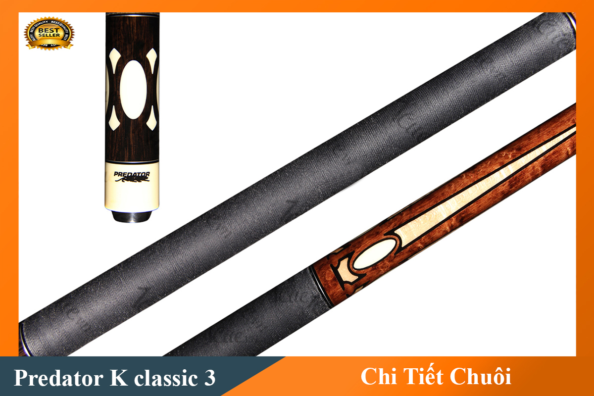 Cơ, Gậy Bi-a Predator K Classic 03 Ngọn Carbon | 1Cue.vn