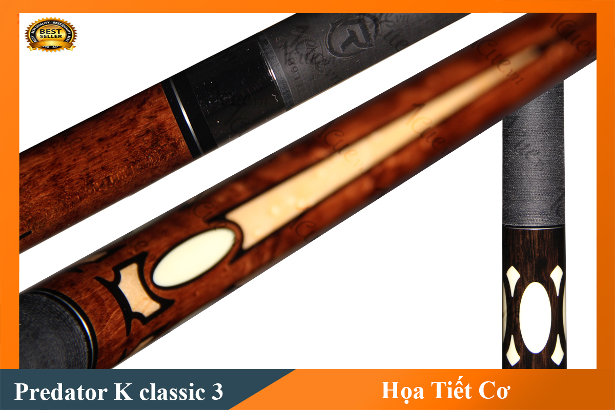 Cơ, Gậy Bi-a Predator K Classic 03 Ngọn Carbon | 1Cue.vn