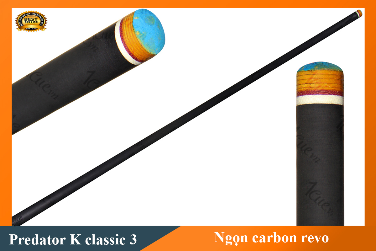 Cơ, Gậy Bi-a Predator K Classic 03 Ngọn Carbon | 1Cue.vn